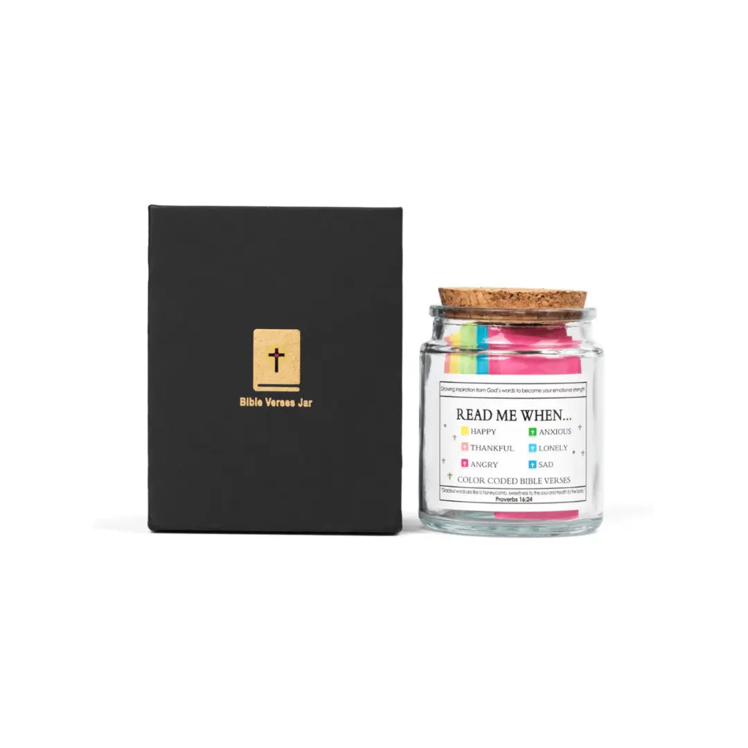 The Promise Jar - 90 Color-Coded Bible Verses